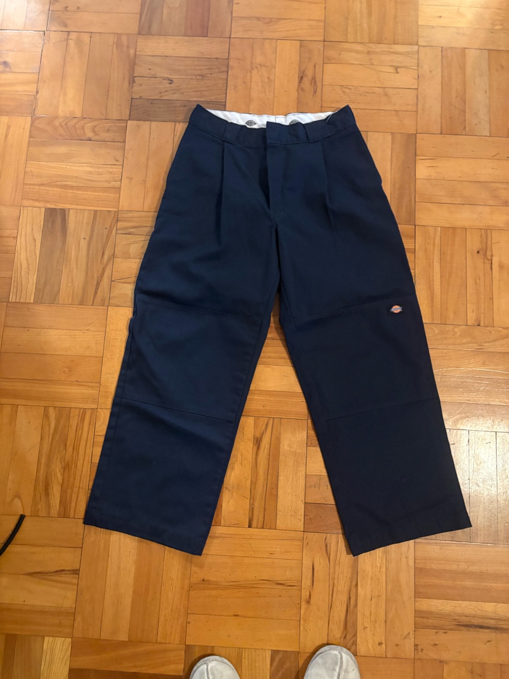 Dickies Navy Straight-Leg Work Chinos